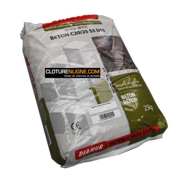 BETON PRET A L'EMPLOI - SAC 25KG