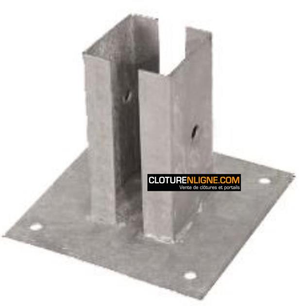 PLATINE POUR PORTILLON