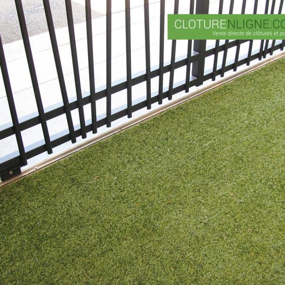 PORTAIL COULISSANT ALU ALEACLO 4m00 x 1m50 ENTRE PILASTRES - vue 3