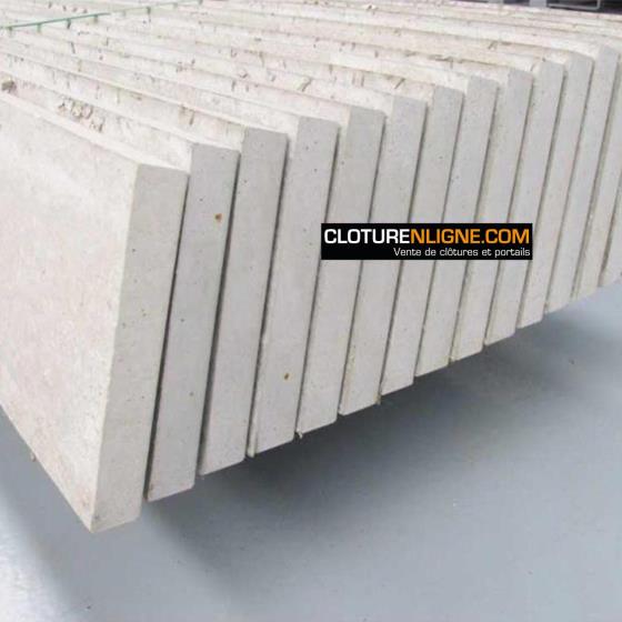 PLAQUE BETON LONGUEUR 2m50 HAUTEUR 0m25